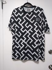 Rare Defy Brand Mens Shirt XL Black/White Geometric Design for sale  Shipping to South Africa