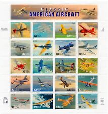 Scott #3142 Classic American Aircraft Hoja de 20 sellos - MNH segunda mano  Embacar hacia Argentina