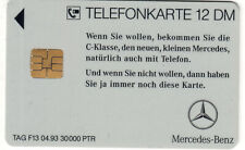 Telefonkarte mercedes klasse gebraucht kaufen  Hambergen