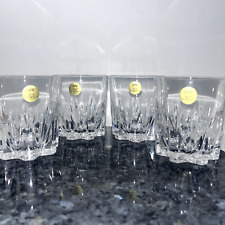 Usado, Juego de 4 vasos de whisky de cristal Capri hechos en Italia de vidrio de mesa segunda mano  Embacar hacia Argentina