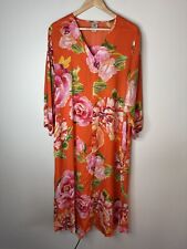 Natori orange floral for sale  Berkeley Heights