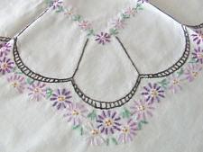 Vintage hand embroidered for sale  STOKE-ON-TRENT