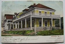 Postal de Louisville Country Club Kentucky 1907 espalda indivisa segunda mano  Embacar hacia Argentina