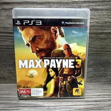 Usado, Max Payne 3 PS3 2012 PlayStation 3 jogo completo com atirador de ação manual PAL comprar usado  Enviando para Brazil