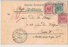 Postkarte ganzsache rohrpost gebraucht kaufen  Wittgensdorf