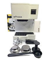 Usado, Máquina de fazer café expresso e cappuccino Brevetti Gran Gaggia branca Itália manual Acc. comprar usado  Enviando para Brazil