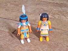 Playmobil squaw indienne d'occasion  Boulogne-Billancourt