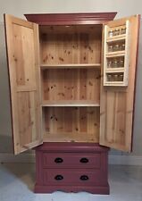Pine painted larder for sale  DERBY