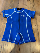 Baby wetsuit blue for sale  BEDFORD