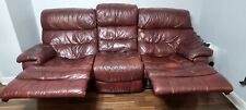 Seater leather recliner for sale  TELFORD
