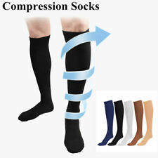 Compression Socks Pain Relief Calf Leg Foot Support Stockings S-XL Mens & Womens til salgs  Frakt til Norway