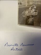 Nanette newman. actress. for sale  COLCHESTER