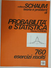 Probabilita statistica 760 usato  Roma