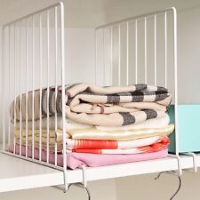 Shelf Dividers, 8 Pack Closet Shelf Organizer for Clothes, Metal Closet Shelf Di for sale  Shipping to South Africa