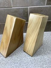 wooden knife block for sale  WAREHAM