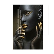 black gold nude african art modern home decoration for sale black gold nude african art modern home decoration for sale Shipping to Canada