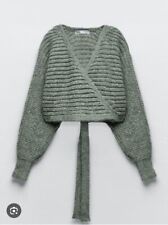 Zara green wool for sale  BASILDON
