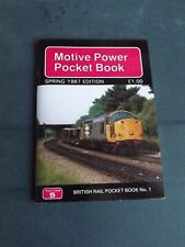 motive power pocket book for sale  WELLINGBOROUGH