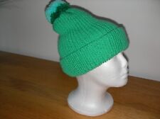 hand knitted bobble hat for sale  STOKE-ON-TRENT