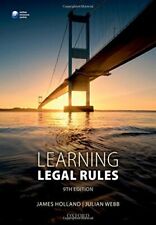 Learning Legal Rules: A Students' Guide to Legal Method and Rea .9780198728436 segunda mano  Embacar hacia Mexico