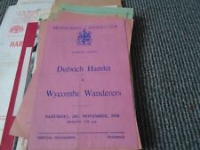 Dulwich hamlet wycombe for sale  UK