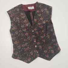 Vintage vest floral for sale  Melbourne