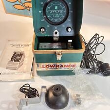 Localizador de peixes vintage Lowrance Lo-K-Tor completo P-300e não testado comprar usado  Enviando para Brazil