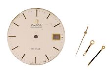 Original Omega De Ville cal.1002 Dial + Hands Gold Silver usato  Spedire a Italy