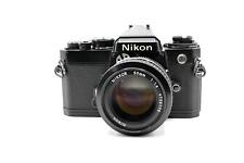 Cámara manual Nikon FE en cromo o negro con lente opcional 50 mm 1,8 o 1,4 AI segunda mano  Embacar hacia Argentina