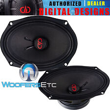 DD AUDIO VO-M6x9B-S4 6x9" 300W 4-OHM MIDRANGE BARCO CARRO MOTOCICLETA ALTO-FALANTES DE ÁUDIO comprar usado  Enviando para Brazil