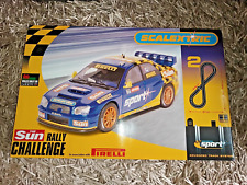 Rare scalextric set rally chalenge the sun 1 0f 50 loft find for sale  Shipping to South Africa