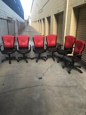 Office chairs red for sale  Los Angeles