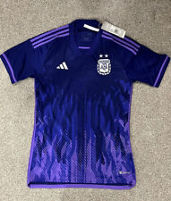 NOVA Camisa Oficial Genuína Adidas Argentina Away Copa do Mundo 2022. Tamanho pequeno novo com etiquetas comprar usado  Enviando para Brazil