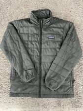 Chaqueta Gris Acolchada Patagonia Niños Nano Puff® Ladrillo XL (14) segunda mano  Embacar hacia Argentina