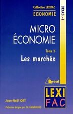 3082747 microéconomie tome d'occasion  France