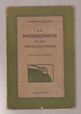 Phonographe merveilleux progr� d'occasion  Le Havre-