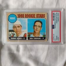 Topps Johnny Bench 1968 Reds Rookie Stars #247 grado PSA 2,5 bueno+ segunda mano  Embacar hacia Mexico