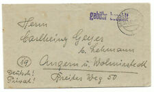 Sbz brief gebühr gebraucht kaufen  Breitenbach, Dunzweiler