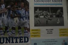 Colchester united programmes for sale  Ireland