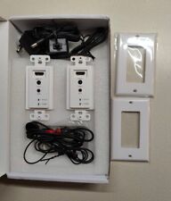 Wall Plate HDMI Extender Over Cat5e or Cat6 Cables up to 200 Feet with IR, 3D for sale  Shipping to South Africa