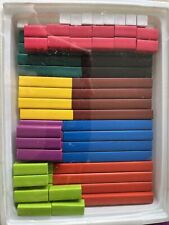 Wooden cuisenaire rods for sale  Shipping to Ireland