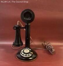 Antique 1910 Black AT&T Bell System Candlestick Telephone (Not Tested) for sale  Shipping to South Africa