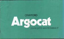 Crayford argocat multi for sale  DRIFFIELD