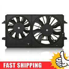 Ventilador de refrigeração condensador radiador ajuste 2004-2012 Chevy Malibu 2005-2010 Pontiac G6, usado comprar usado  Enviando para Brazil