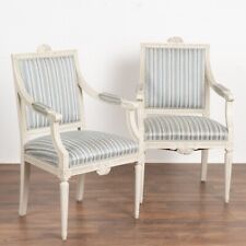 Pair white painted for sale  Round Top