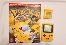 Pokemon Yellow Game, Gold Gameboy e Guia Oficial de Estratégia da Prima comprar usado  Enviando para Brazil