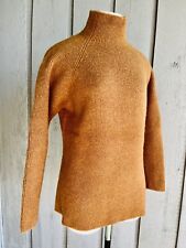 Suéter feminino Michael Kors tamanho grande grosso lã de cordeiro bronzeado mistura tartaruga simulada PEQUENO comprar usado  Enviando para Brazil