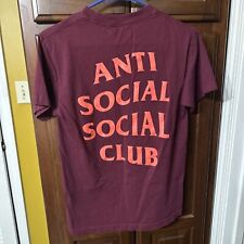 Usado, Camiseta logotipo clube social anti-social camiseta 2 tacos ASSC marrom laranja tamanho pequeno comprar usado  Enviando para Brazil