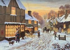 Christmas snowing victorian for sale  UK
