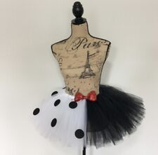 Dalmatian, Cruella Deville Running, Costume Skirt, Tutu, Adult for sale  Shipping to South Africa